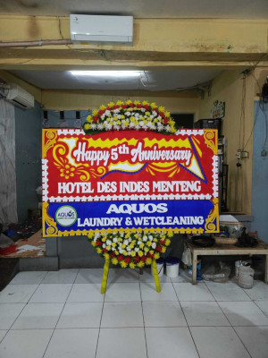 Papan Bunga Jati
