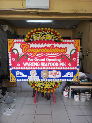 Papan Bunga Jati